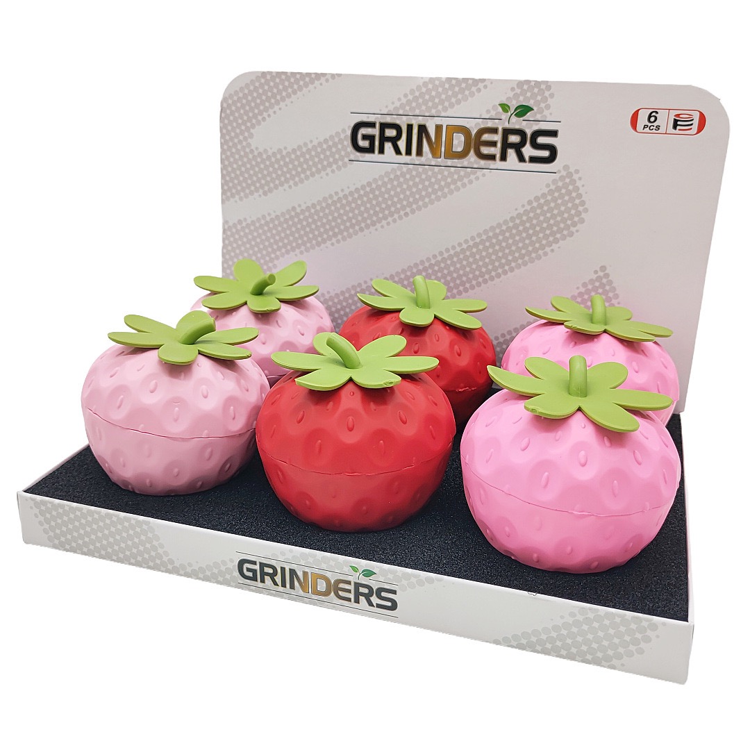 4 layer Strawberry Grinder pink colors 